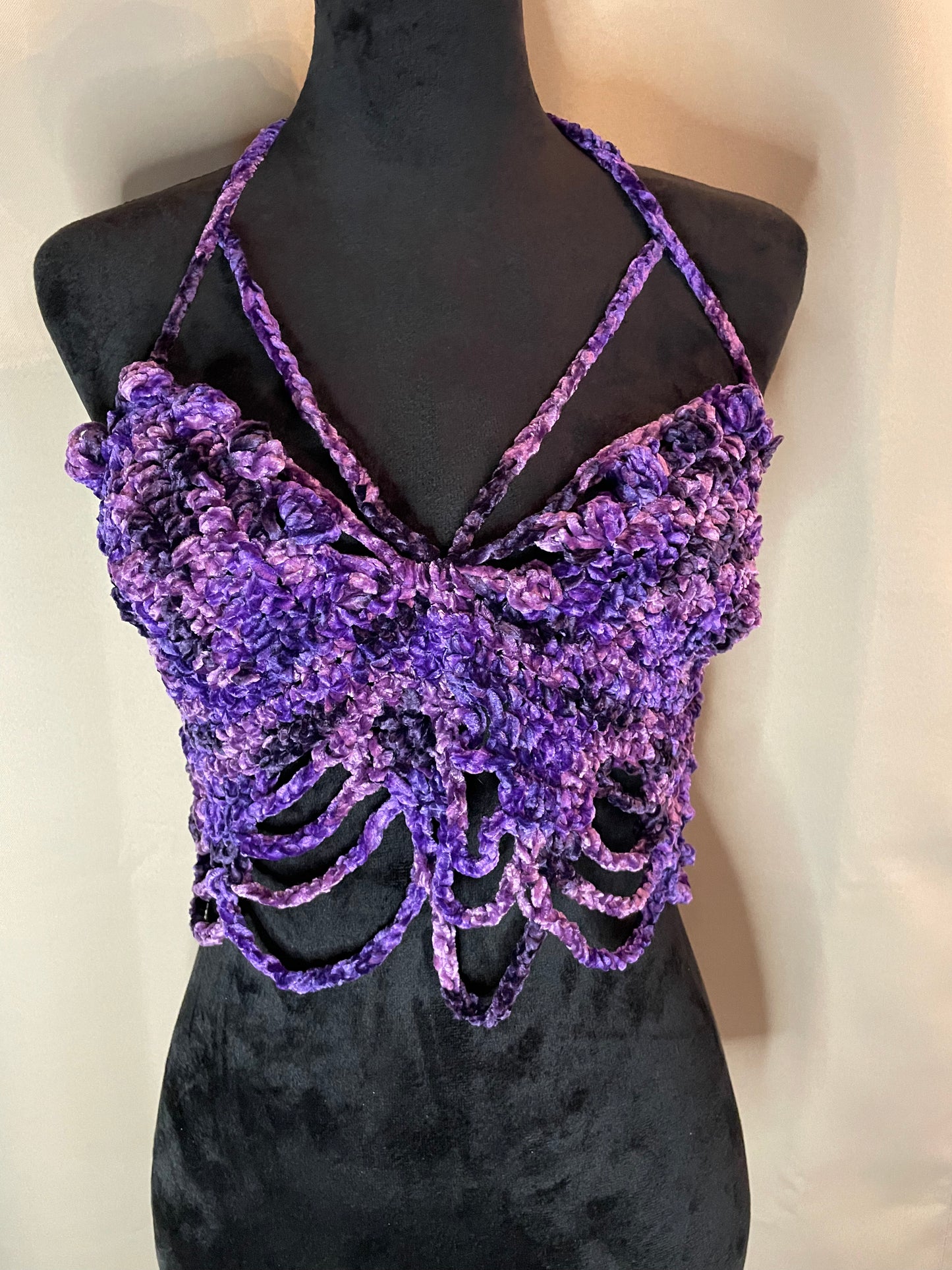 Crushed Velvet Goddess Top