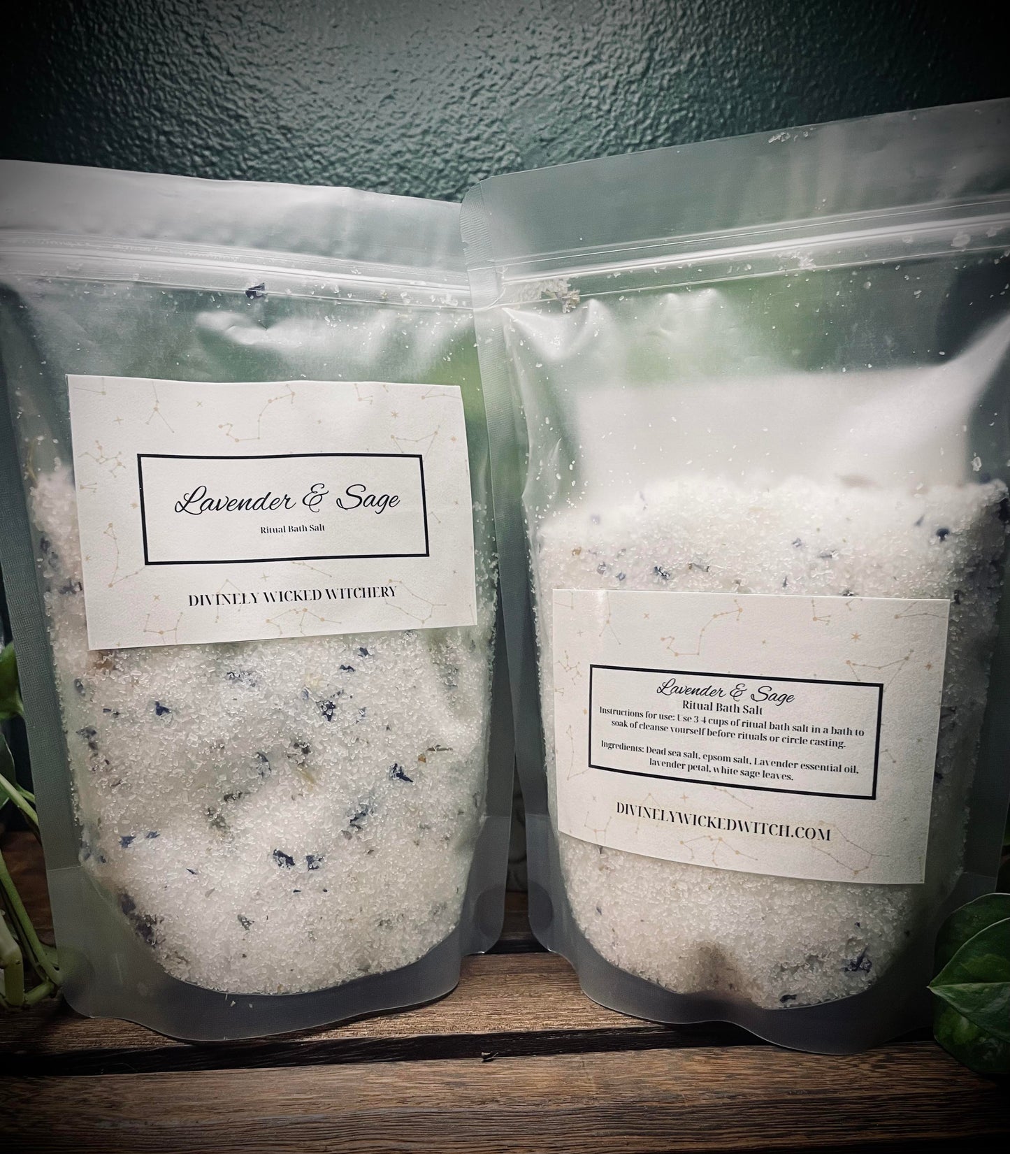 Lavender + Sage Ritual Bath Salt