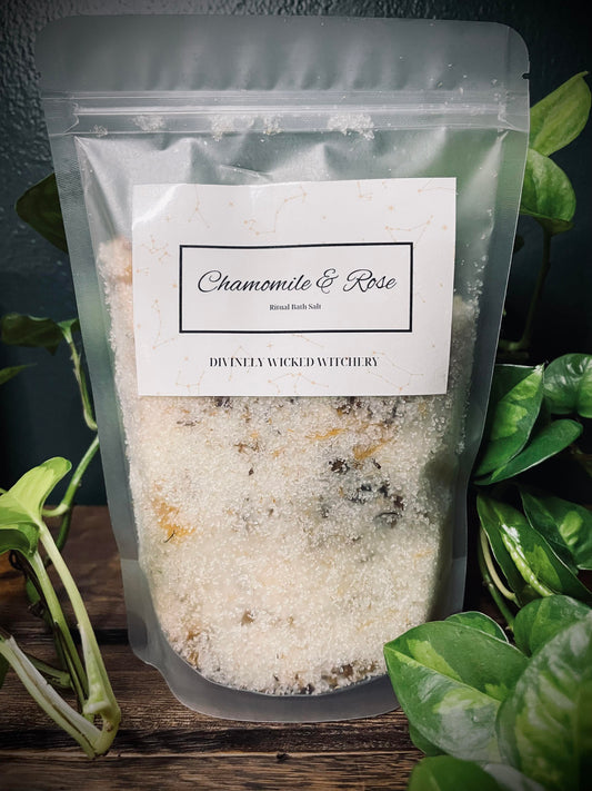 Chamomile + Rose Ritual Bath Salt