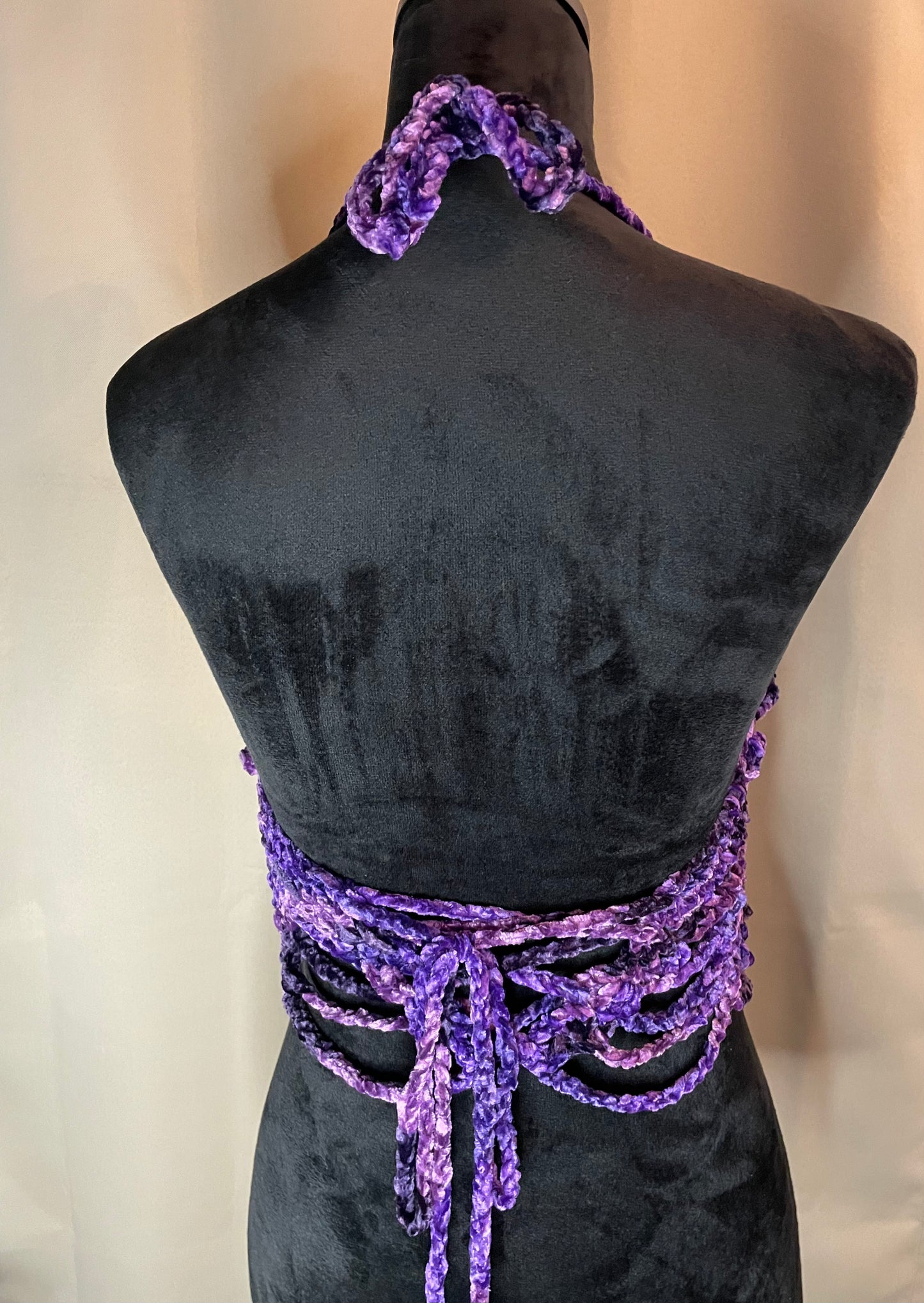 Crushed Velvet Goddess Top