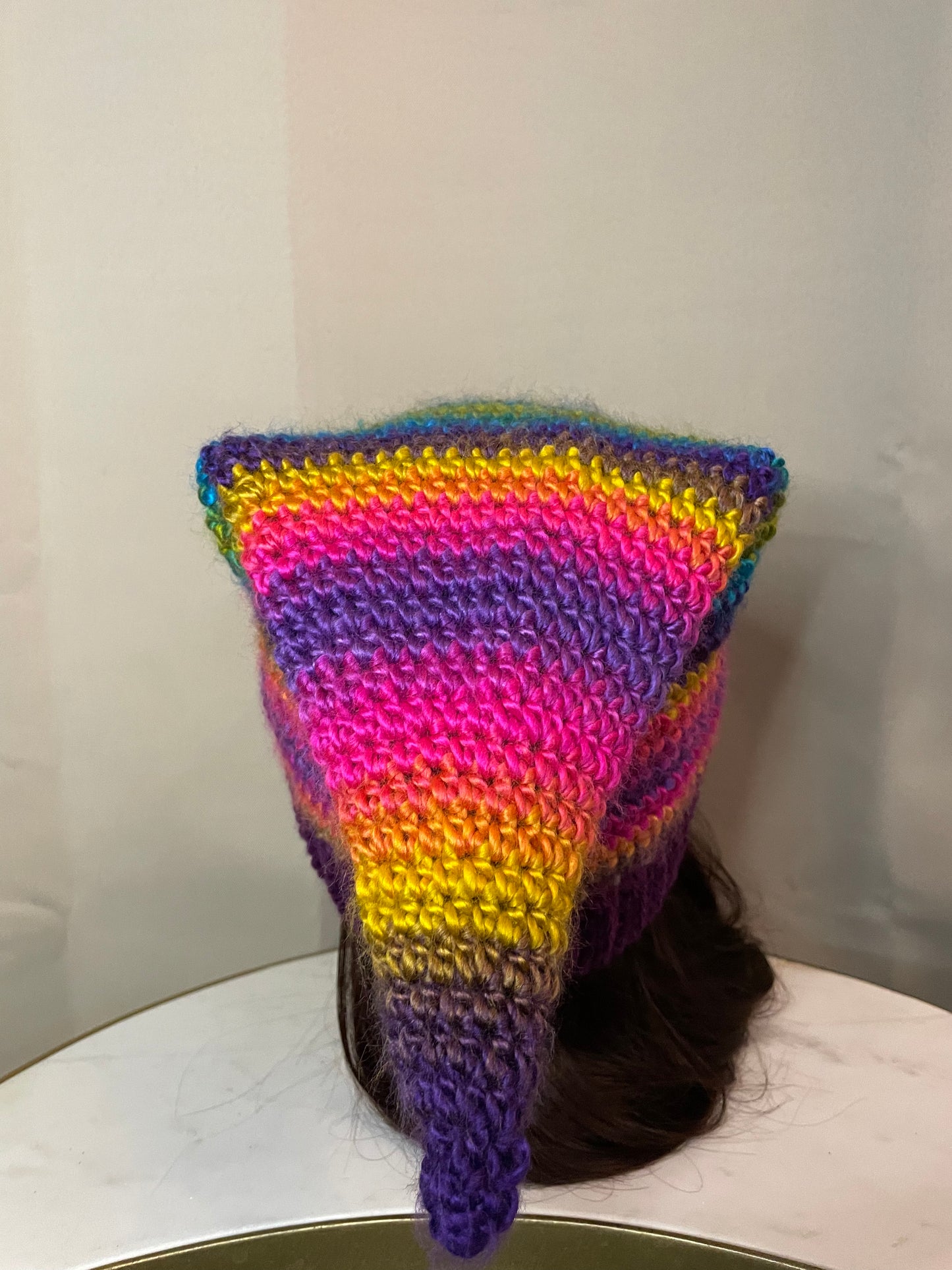 Rainbow Elf Hat