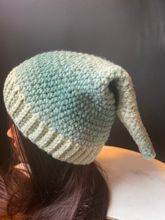 Ocean Waves Elf Hat