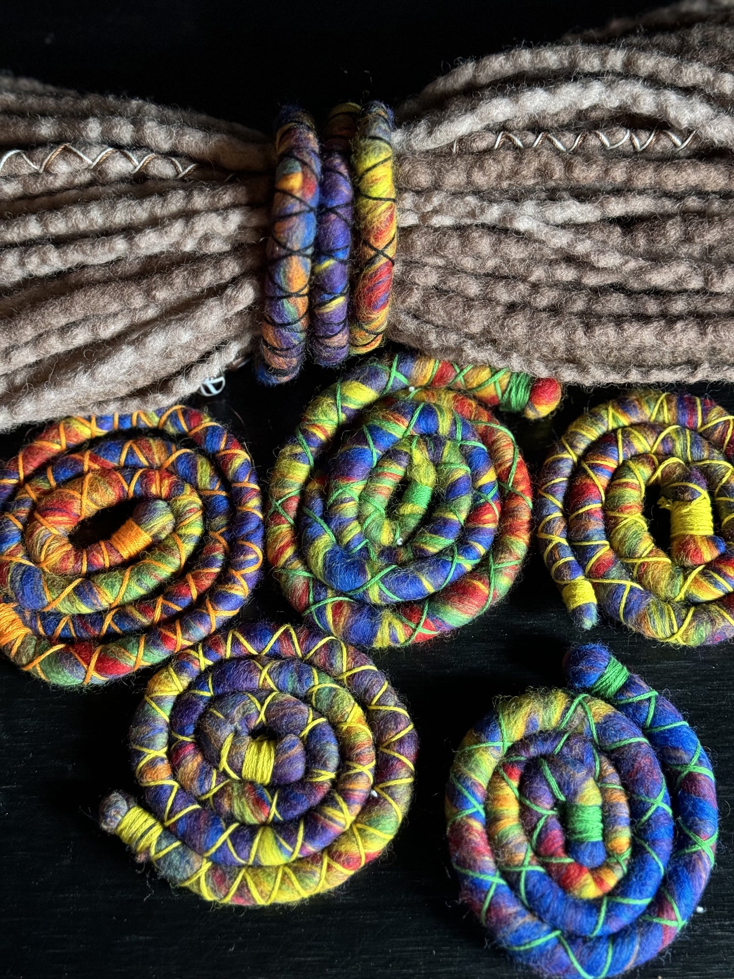 Spiral dread ties