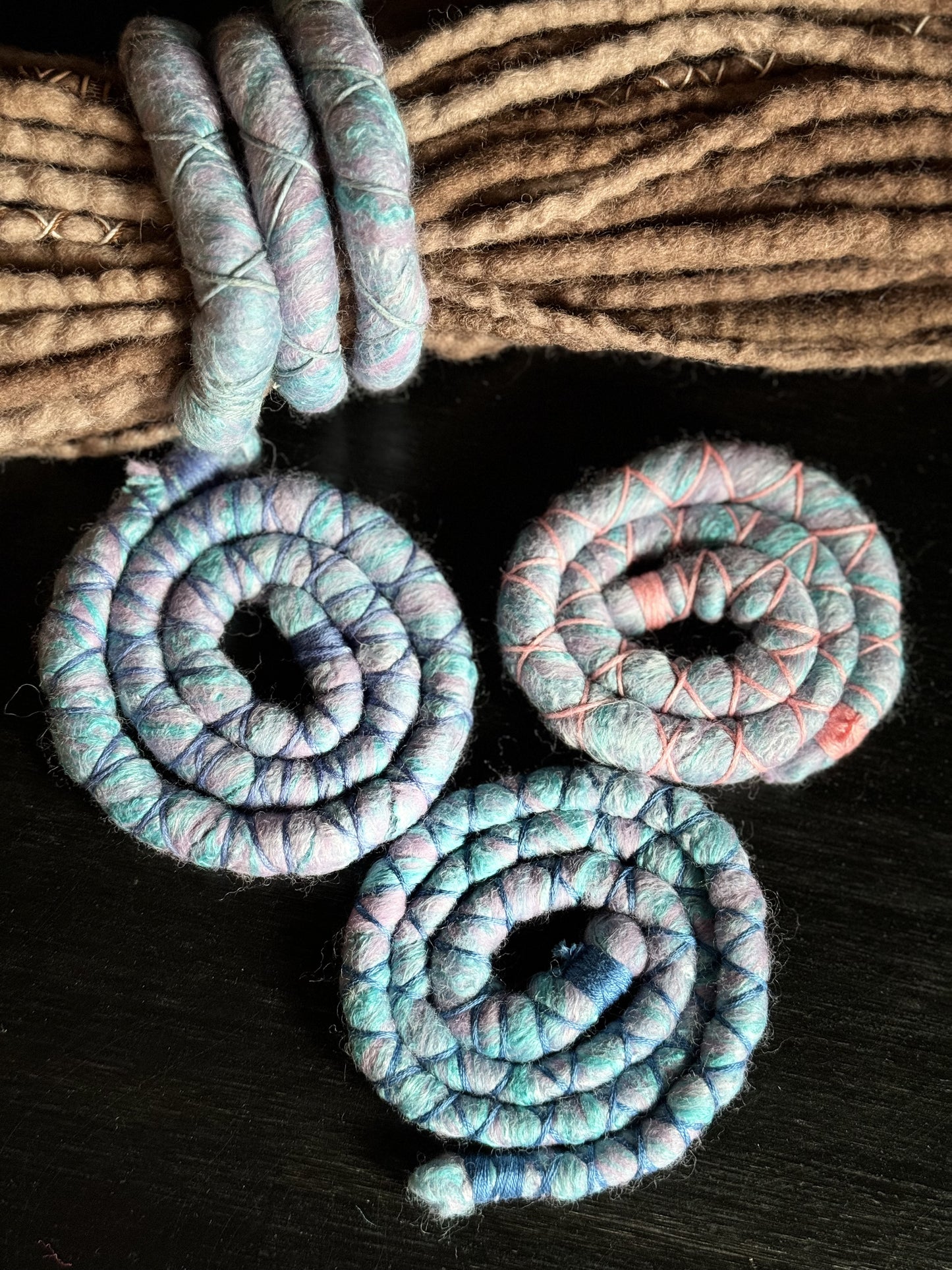 Spiral dread ties